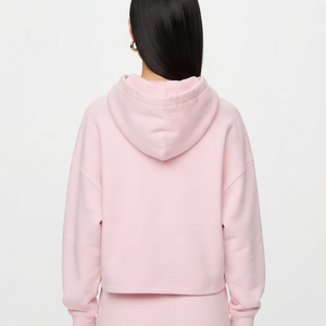 Sudadera con Capucha Extra Grande, Ligera, Color Rosa Claro, para Mujer y Hombre, Otoño-Invierno, con Logotipo OEM Personalizado y Estampado de Letras - Product Image 5
