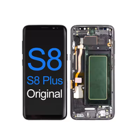 Écran tactile LCD de remplacement de haute qualité avec châssis pour S8/S8 Plus, garantie 1 an, 100 % compatible