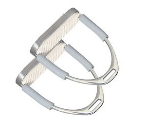 Étriers d'équitation anglais nouvel arrivage en acier inoxydable poignée de sécurité réglable léger équestre exportation d'usine - Product Image 4