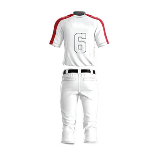 Camiseta de Béisbol con Estampado Floral Brillante y Bordado Personalizado, Estilo Uniforme, Venta al Por Mayor, Jersey de Béisbol Deportivo Barato - Product Image 3