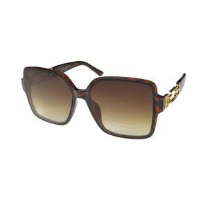 Occhiali da Sole Sean John SJS2028Ce Protezione UV/UVB 100% Gradiente Leggeri Arancione Oro PC Quadrati Designer Americano di Moda - Product Image 1