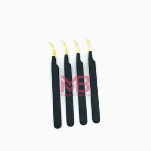 Pinzas para Extensión de Pestañas de Fabricación Pakistaní con Logotipo Personalizado Impreso para Pestañas CustomTip - Product Image 2