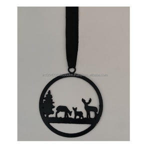 Adorno Navideño Metálico Personalizable para Colgar en la Pared, Color y Tamaño Personalizables, Suministros de Decoración Económicos - Product Image 5