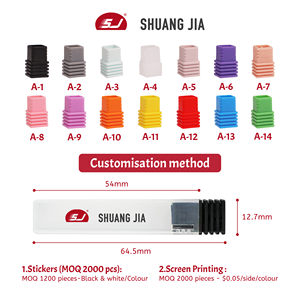 SHUANGJIA 1 pièce Support <span class=keywords><strong>vide</strong></span> coloré pour fraises à ongles 3/32\", Boîte de rangement pour fraises, Conteneur en plastique transparent, Accessoires pour ongles - Product Image 2