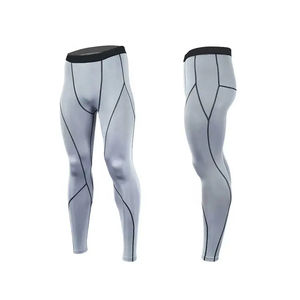 Wholesale High Quality Unisex BJJ Grappling Martial Arts Spats Front Logo Breathable <b>Yoga</b> Leggings Drawstring Closure <b>Pant</b> - Product Image 4