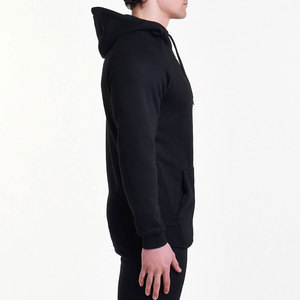Nuevo diseño básico superventas hombres gimnasio Fitness sudaderas con capucha bajo MOQ venta al por mayor hombres gimnasio Fitness sudaderas con capucha - Product Image 3