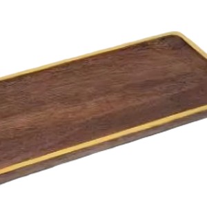 Plateau de service alimentaire en bambou de haute qualité Plateau en bois rectangulaire pour restaurant hôtel maison fête utilisation-Offre Spéciale à bas prix - Product Image 4