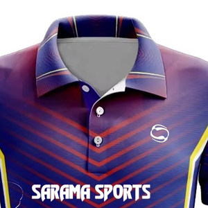 Camisetas deportivas de precio al por mayor para hombre, uniformes deportivos personalizados, de tela OEM camisetas polo, camisetas de críquet - Product Image 3