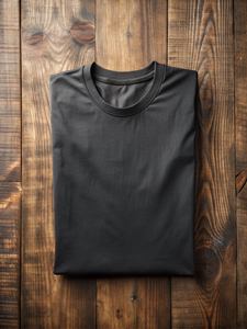 เสื้อยืดคอตตอนทรงหลวมแบบมินิมอล ทรงบ็อกซี่ โอเวอร์ไซส์ - Product Image 3