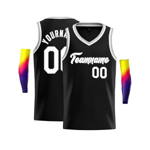 Maillots de basket-ball imprimé uniforme de basket-ball maille séchage rapide respirant maillot de basket-ball vierge - Product Image 4