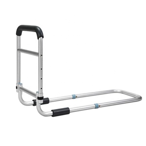 Barandillas <span class=keywords><strong>de</strong></span> Asistencia para Cama <span class=keywords><strong>de</strong></span> <span class=keywords><strong>Hospital</strong></span> MSMT, Tamaño Queen, <span class=keywords><strong>de</strong></span> Acero, Plegables, Resistentes, Capacidad <span class=keywords><strong>de</strong></span> 150 kg, Soporte Ajustable para Cabecera <span class=keywords><strong>de</strong></span> Cama - Product Image 1