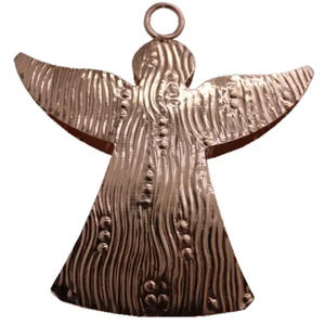 Custom Design Home and Christmas Decorative Matt Pink Color Iron Hanging <b>Angel</b> Handicrafts Christmas <b>Ornament</b> - Product Image 5