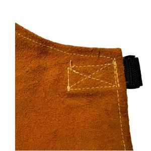 Delantales Delantal de seguridad laboral con bolsillos Uso de trabajo diario Delantales Nueva soldadura de cuero de vaca de alta calidad, uso en la cocina - Product Image 2