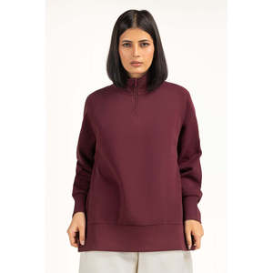 เสื้อสเวตเชิ้ตทรงปกติ รุ่น WM-SWS-WS25-109 เสื้อสวมหัวลำลองสำหรับผู้หญิง เนื้อผ้านุ่ม ระบายอากาศได้ดี เหมาะสำหรับฤดูใบไม้ร่วงและฤดูหนาว รับผลิตแบบ OEM ODM พร้อมรับทำแบรนด์ส่วนตัว - Product Image 3