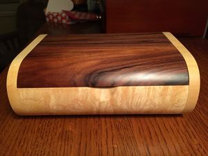 กล่องไม้ทำด้วยมือสำหรับเป็นของขวัญและเครื่องประดับสำหรับตกแต่งบ้านขัดเงาสำหรับตกแต่งคริสต์มาส - Product Image 4