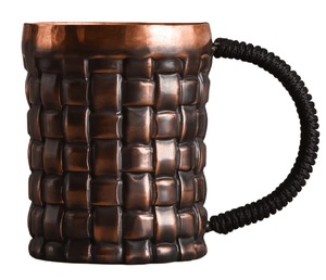 Expertly Engineered Sleek Copper <b>Ceramic</b> Coffee <b>Mug</b> Durable and Vacuum Insulated with Leak-Proof <b>Lid</b> Stainless Steel Tumbler - Product Image 3