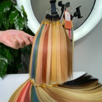 Extensions de cheveux Remy vierges vietnamiens 100% naturels, qualité salon de luxe, pointe nano, couleurs personnalisées, vente directe d'usine