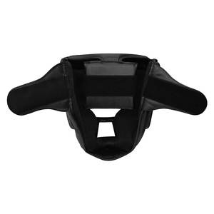 ชุดป้องกันศีรษะสำหรับชกมวยมืออาชีพพร้อมคุณสมบัติที่กำหนดเองวัสดุหนังแท้สีดำคุณภาพสูง - Product Image 2