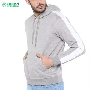Sweat à capuche vierge personnalisable avec logo OEM, 600 GSM, broderie 450 GSM, unisexe, épais, 100% coton molletonné/éponge française, respirant - Product Image 3