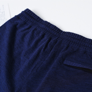 Vente en gros de shorts décontractés en polyester/coton de style de rue uni pour hommes avec poches, shorts imprimés respirants pour la plage d'été à séchage rapide - Product Image 3
