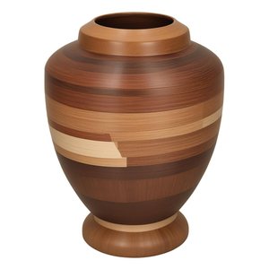 OEM personalizado Premium madera cremación urnas último diseño para la venta por los exportadores de suministros funerarios - Product Image 4