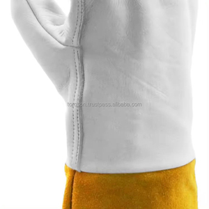 Guantes de Soldadura de Cuero Vacuno de Primera Calidad, Diseño Único, Precio al por Mayor, Guantes de Soldadura TIG - Product Image 2