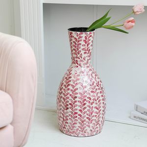 Vase en nacre chic pour la décoration de la chambre meilleur prix réduit vases à fleurs en coquille de vadrouille - Product Image 6