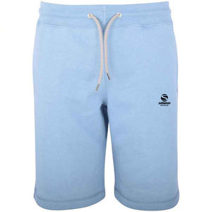 Pantalones cortos con logotipo personalizado en blanco para hombres de talla grande poliéster gimnasio hombres malla deportes color sólido pantalones cortos con bolsillo - Product Image 1