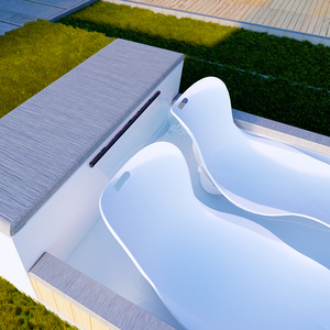 Piscina de Spa Personalizada de Fábrica, Piscina Pequeña con Cascada, Calentador, Filtro, para Azotea, Resort, Casa de Huéspedes, Fácil Instalación, Resistente a los Rayos UV para Niños - Product Image 3