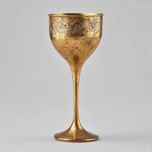 FaithFilled Foi éternelle Argent Plaqué Communion Calice Orné Religieux Verre à Vin pour la Sainte Messe et les Cérémonies Sacrées - Product Image 6