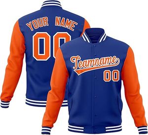 Blouson de baseball universitaire personnalisé pour hommes, femmes et jeunes Vestes Letterman cousues Logo personnalisé avec nom et numéro Grande taille - Product Image 1