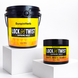 Gel coiffant OEM Lock Gel Extra Hold pour dreadlocks et tresses, sans flocons, fournisseur de marques privées pour cheveux noirs - Product Image 2