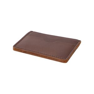 Porte-cartes en cuir véritable Index, portefeuille fin minimaliste, étui pour cartes de crédit, organiseur de poche pour homme - Product Image 3