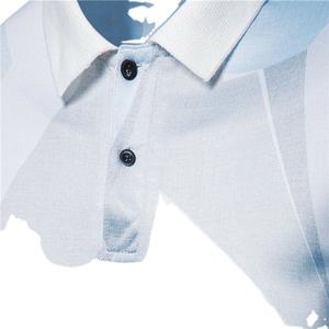 Camiseta de Jersey de talla grande estirable de alta calidad para hombre, cómoda, transpirable, de media manga, logotipo personalizable, sublimación de Color - Product Image 3