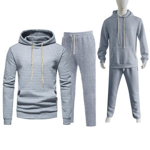 Meilleur design survêtement pour hommes haute qualité coton respirant hiver Jogging costumes capuche 2025 nouveauté vente en gros vêtements d'entraînement - Product Image 6
