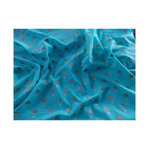 2024 Wholesale Eco-friendly Combed Silk Velvet Fabric Newest Screen Printing Heavyweight Woven Lace for <b>Dress</b> Use - Product Image 3