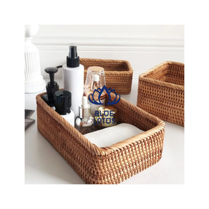 Panier en rotin fait main de vente en gros - Product Image 1