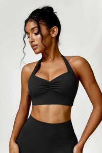 OEM personnalisé dames Gym Sportswear 2 pièces ensemble femmes Sexy sport soutiens-gorge et Leggings ensembles Activewear Fitness entraînement Yoga femmes ensembles - Product Image 3