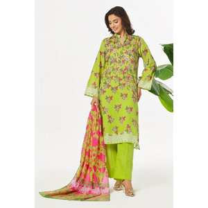 Conjunto de traje de jardín verde de 3 piezas sin coser para mujer - Product Image 5