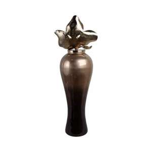 Maceta de flores minimalista para dormitorio, sala de estar, decoración Interior del hogar, artesanías de Metal, jarrón de plata, Pilar hecho a mano, último jarrón de suelo para venta - Product Image 2