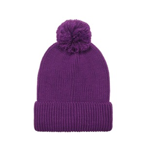 หมวกไหมพรมลายทางคุณภาพสูงสำหรับฤดูหนาว ผลิตจากโพลีเอสเตอร์/คอตตอน ระบายอากาศได้ดี กันน้ำ ปักลายขนกระต่าย เหมาะสำหรับกีฬาชายหญิงและชายหาด - Product Image 3