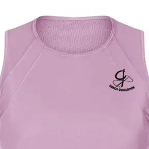 Camiseta sin mangas de Jersey informal para mujer, superventas, tamaño personalizado directamente de Pakistán con decoración de cinta para uso en gimnasio al aire libre - Product Image 4