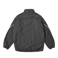 Ensemble de survêtement en nylon uni pour homme et femme, veste coupe-vent surdimensionnée et pantalon à ourlet zippé réglable, imperméable, streetwear