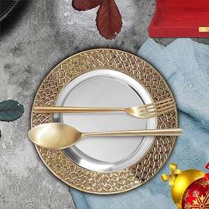 Juego de Cucharas de Latón para Cocinar, Servir y Mezclar Alimentos, Precio de Fábrica, Juego de Cucharas de Latón Pulido a Mano para una Presentación Elegante en la Mesa - Product Image 3