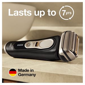 Rasoir électrique étanche pour homme, tondeuse à barbe 5-en-1, rasage humide/sec, nettoyage et chargement inclus, IPX7 pour le soin du visage - Product Image 5