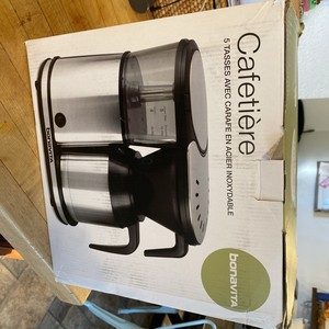 Cafetera de goteo para 5 tazas /BV1500TS - Product Image 1