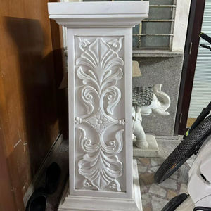 Nuevo Panel de Pared de Mármol Blanco, Decoración de Pared de Mármol para el Hogar, Arte de Pared de Mármol Tallado a Mano, Decoración de Pared de Estilo Moderno a la Venta al Mejor Precio - Product Image 1