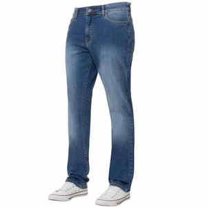 Denim Lourd 15 oz Boutons Fermeture Bleu Foncé - Product Image 3