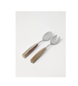 Acier inoxydable et cuillère Corne Poignée Couverts Type Fourchette Ensemble de 4 pour Vente en Gros en Vrac Vaisselle - Product Image 4