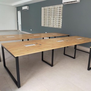 HBRT031 Mesa Minimalista para 6 Personas, 120x360cm, Rectangular, Patas de Acero, Requiere Ensamblaje, para Uso en Dormitorio, Incluye - Product Image 5